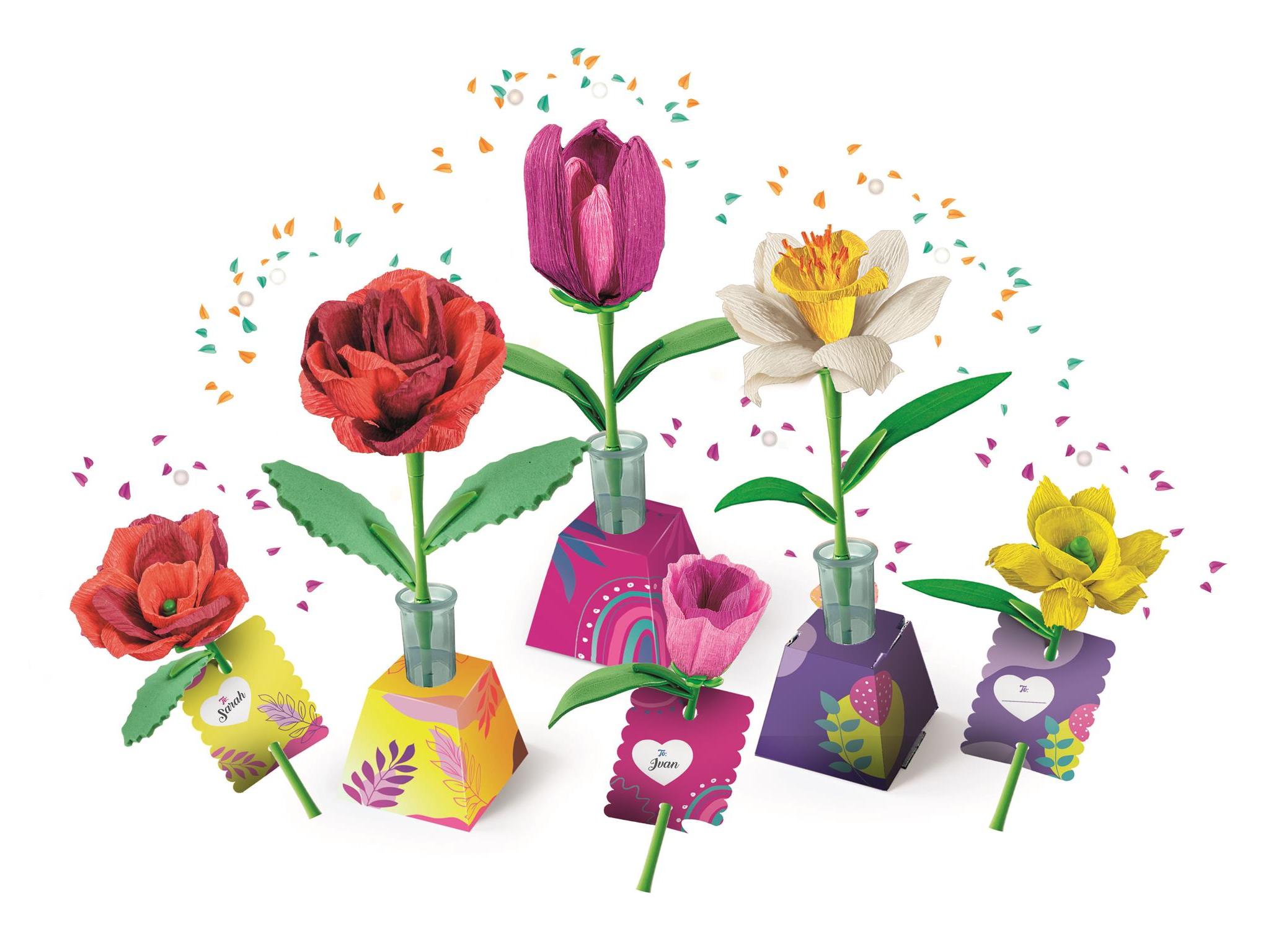 IDEA CLEMENTONI CREATE YOUR FLOWER MODELOS SORTIDOS