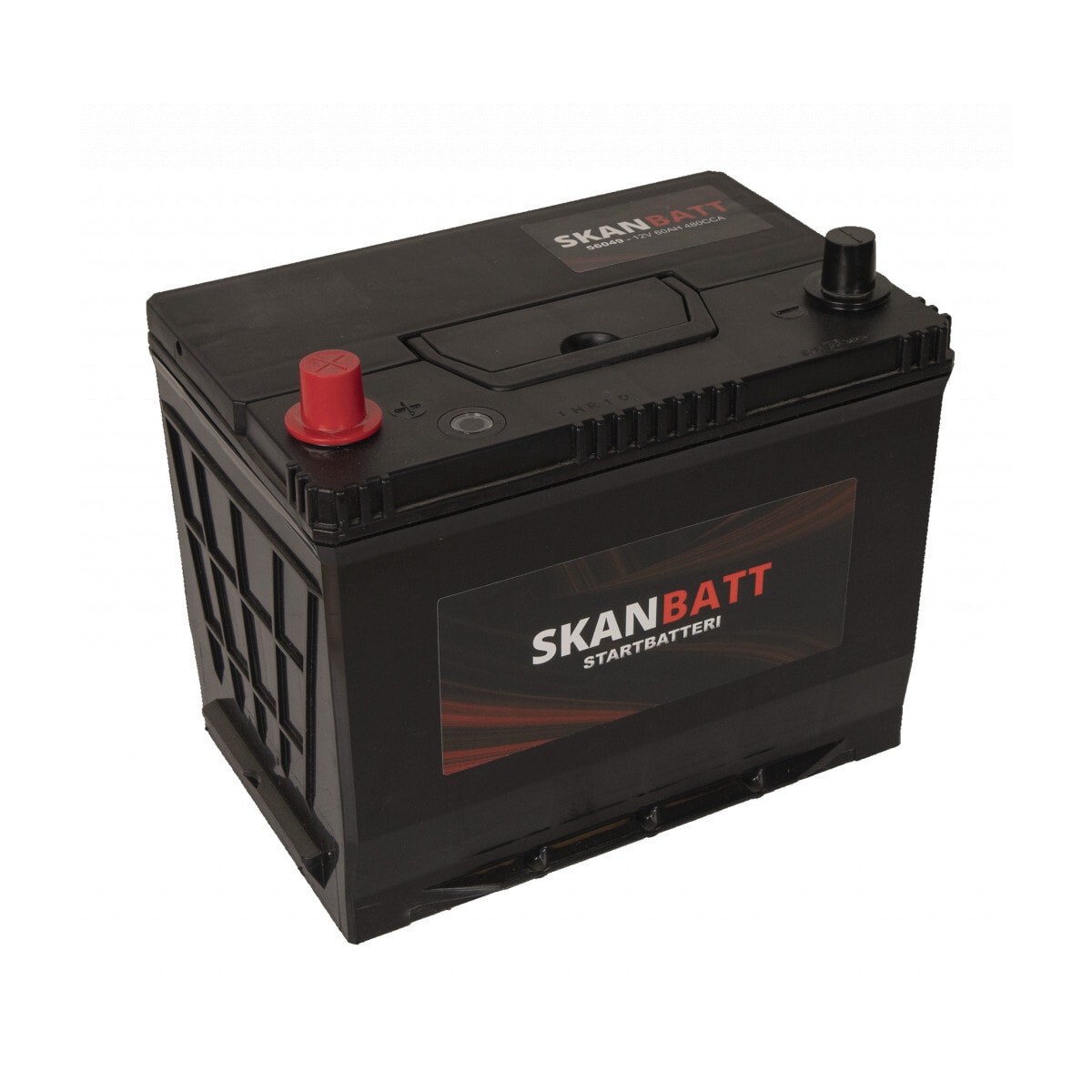 SKANBATT Startbatteri 12V 70AH 550CCA (261x172x200/220mm) +venstre