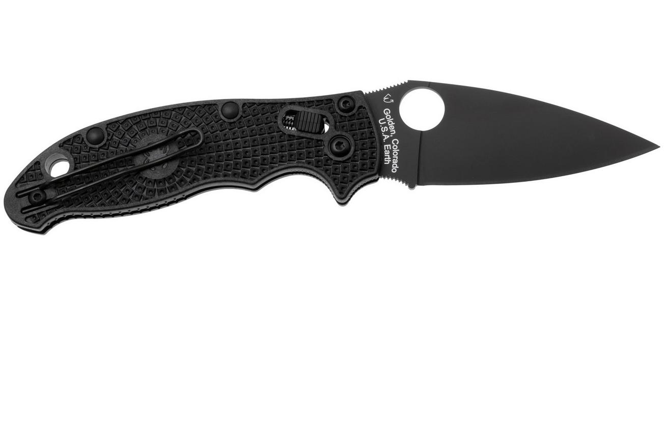 Spyderco Manix 2 Lightweight Black C101PBBK2 zakmes