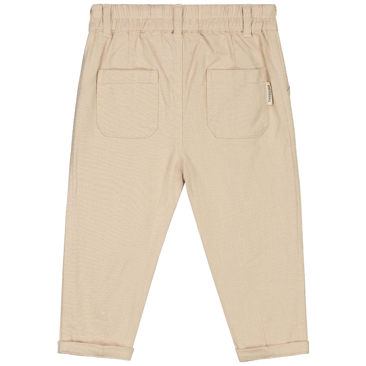 Sweet Petit peuter broek Brenn  effen beige