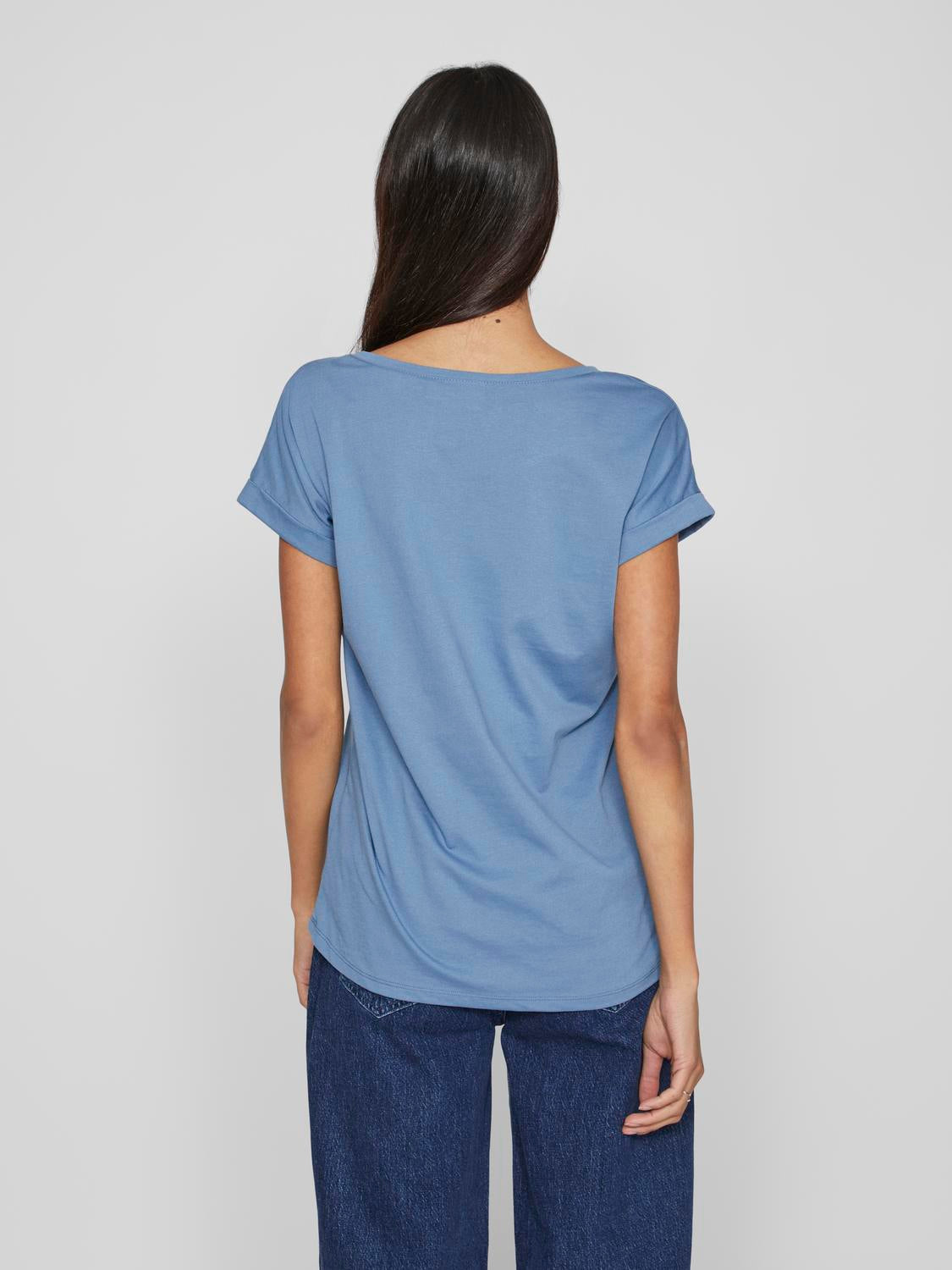Vila  Vidreamers New Pure t-shirt - Coronet Blue