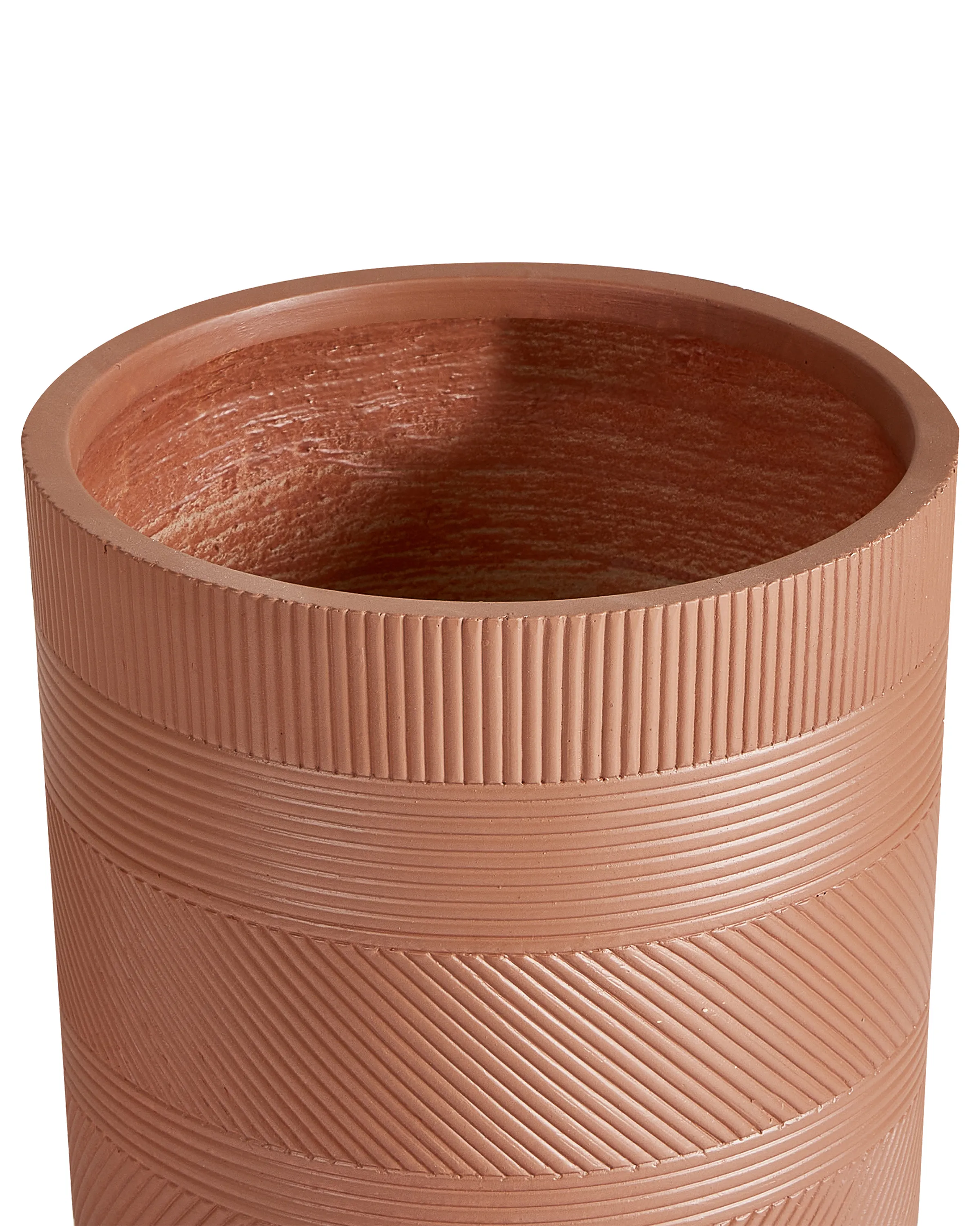 Bloempot VOULA 31 cm Bruin