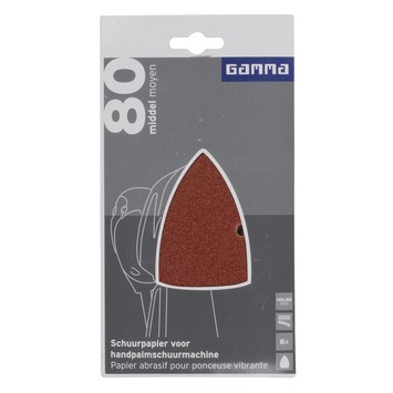 GAMMA schuurpapierk80 tbvHS200W