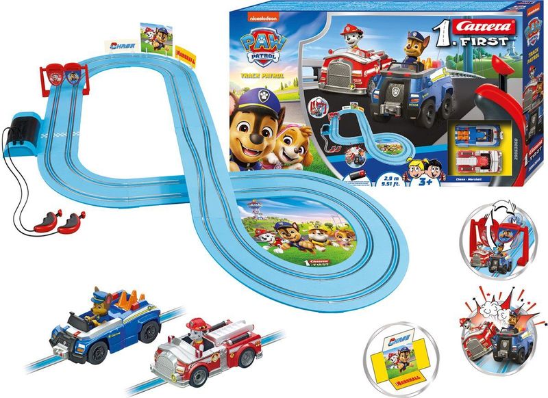 Carrera - FIRST - Racebaan - PAW Patrol - Chase vs. Marshall - 2,9m