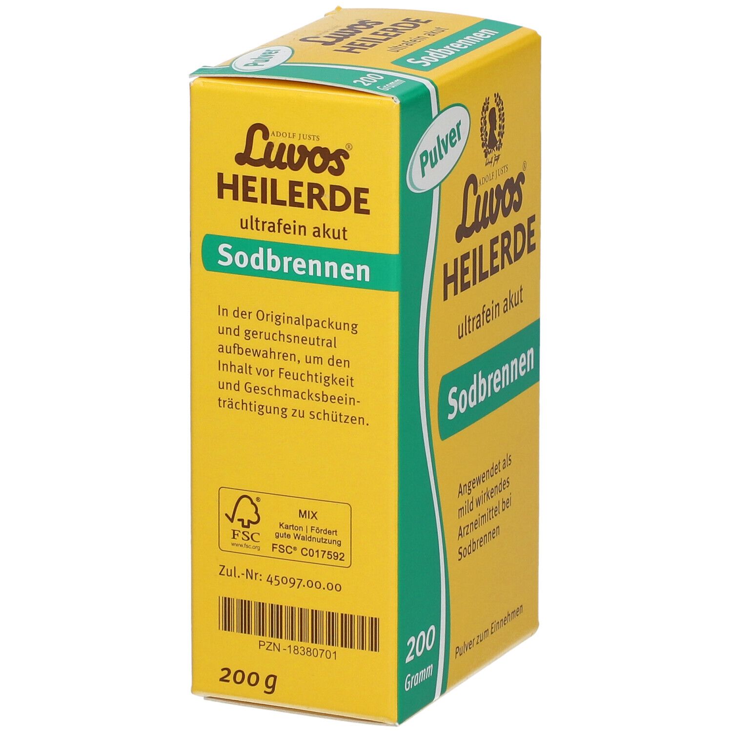 Luvos® Heilerde ultrafein akut Sodbrennen