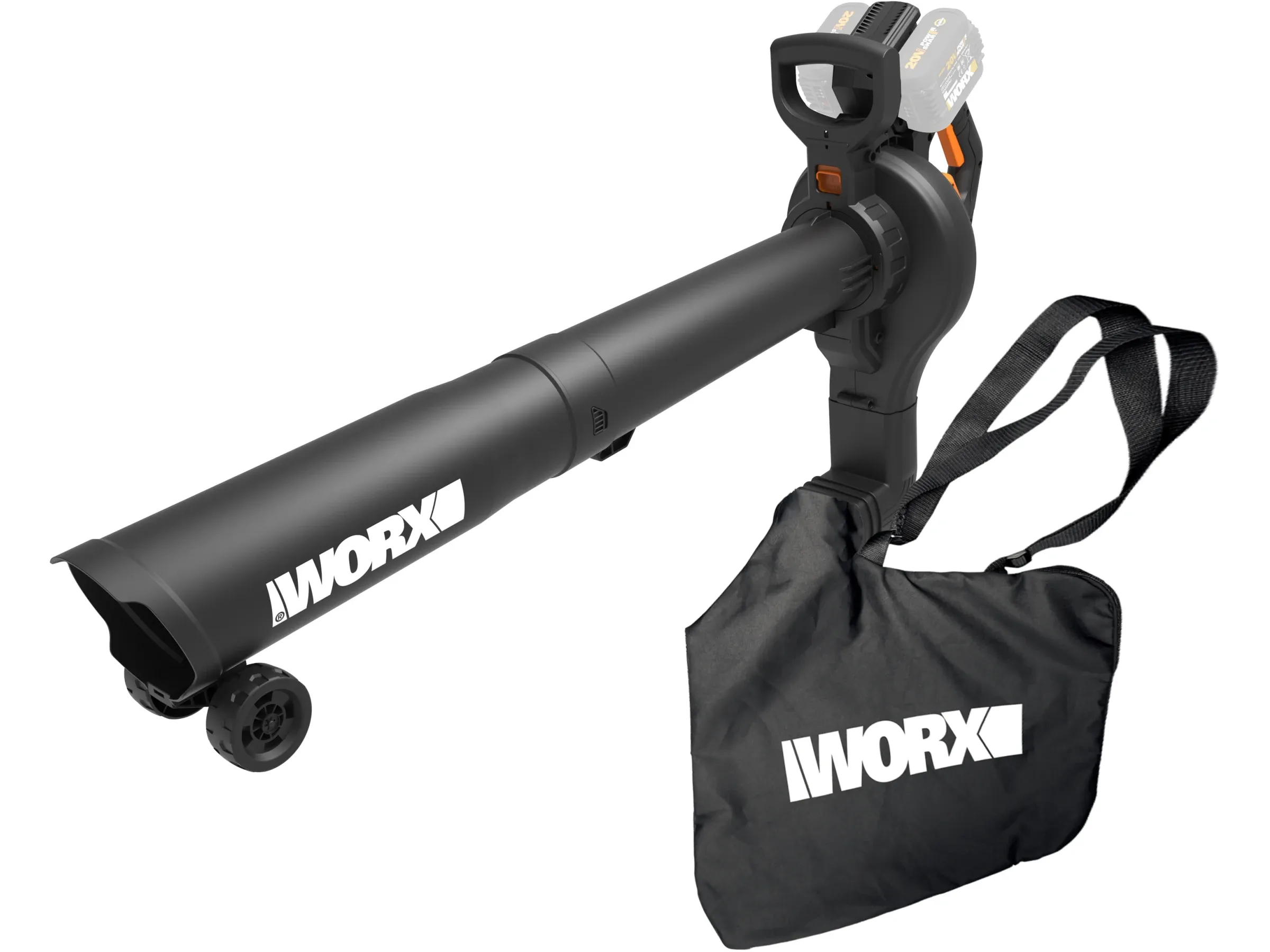 Worx Akku Laubsauger/-bläser WG583E.9 2 x 20 V Solo