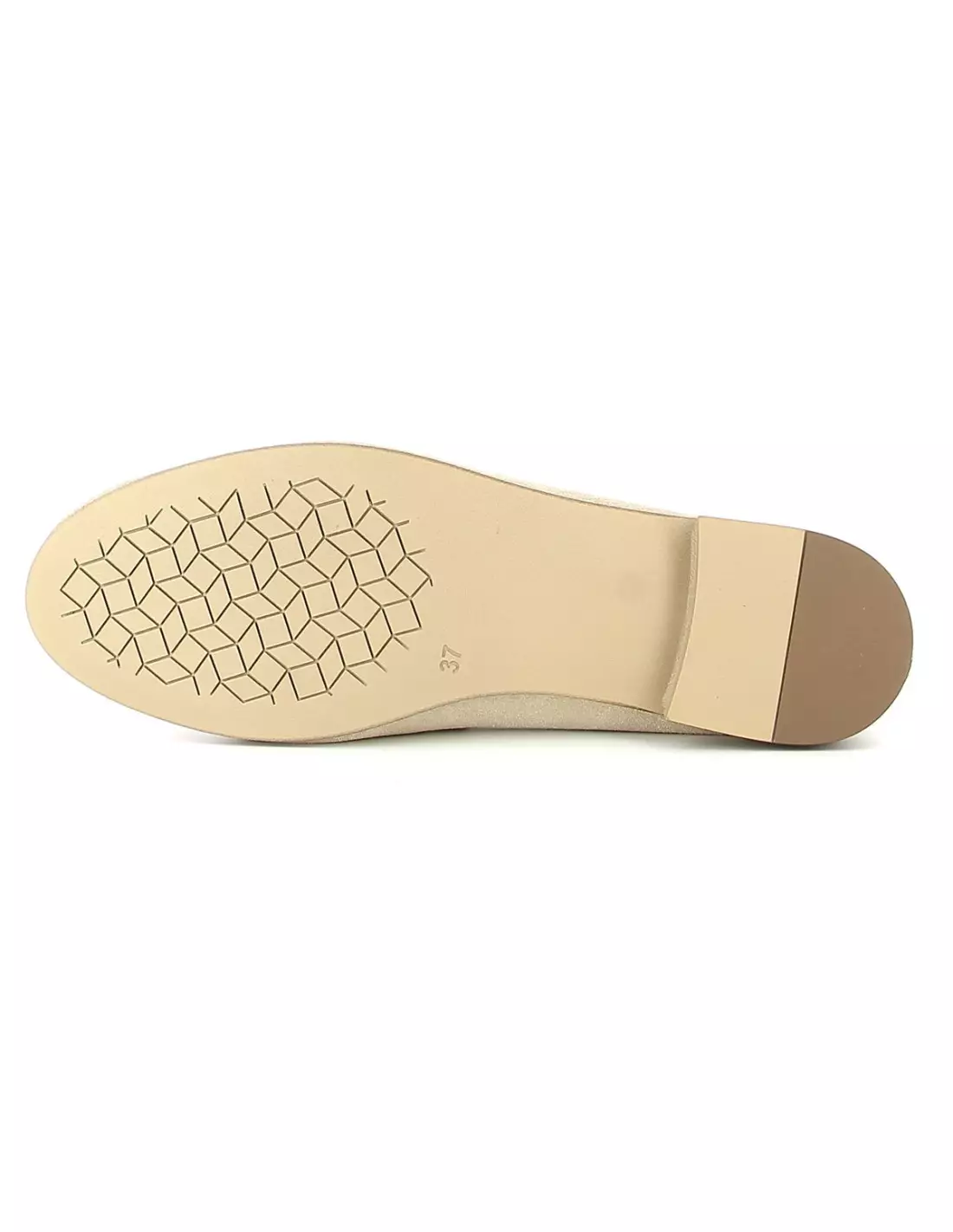 MAISON MANSA 35-48-706 - Mocassins & bateaux Taupe