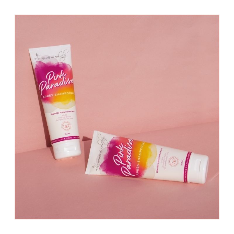 Après-shampooing ultra démêlant Pink Paradise Les Secrets de Loly 250ml