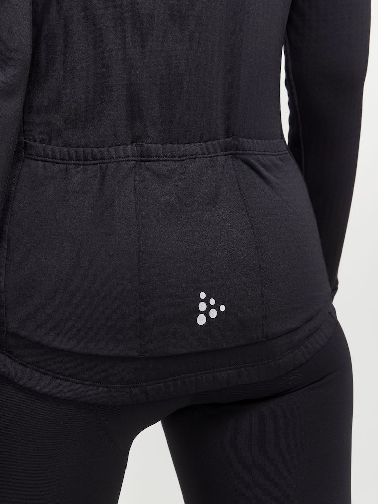 Craft Core SubZero Langærmet Jersey W Sort/Sølv