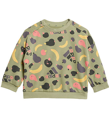 adidas Performance Sweatset - I Fruit FT Jog - Grün