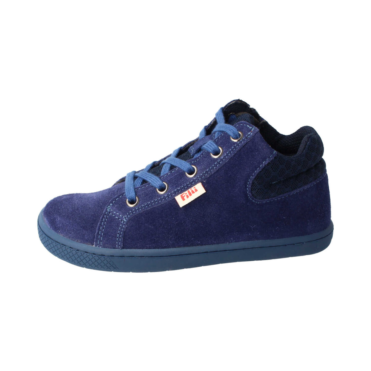 202151-2 SKATER-ONE velours navy laces/zipper Weite/M