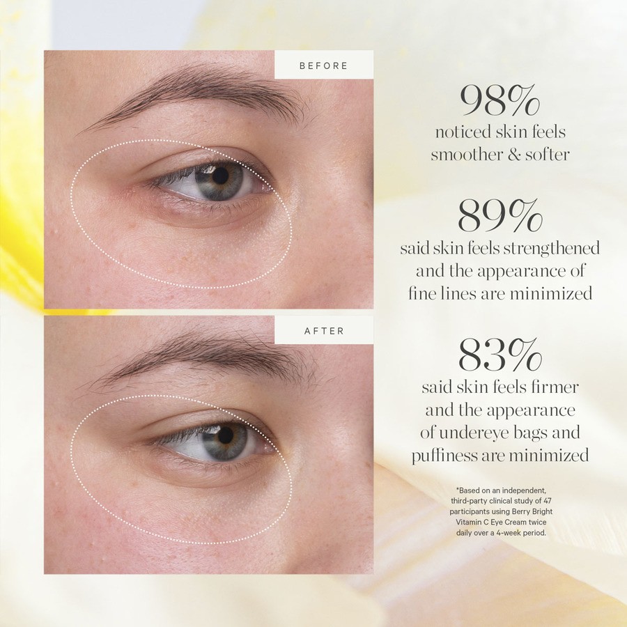 Kora Organics Berry Bright Vitamin C Eye Cream Refill 15ml