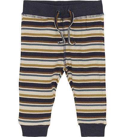 Minymo Hosen - Rib - Pariser Nacht m. Streifen