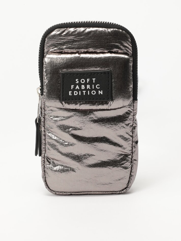 Capa acolchoada para celular - Bronze