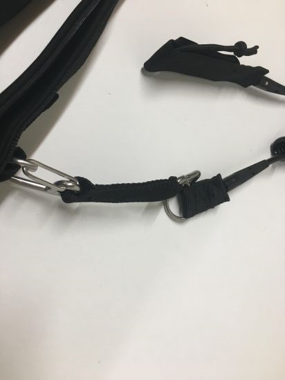Surfpistols Leash coiled ceinture - Mousqueton SM