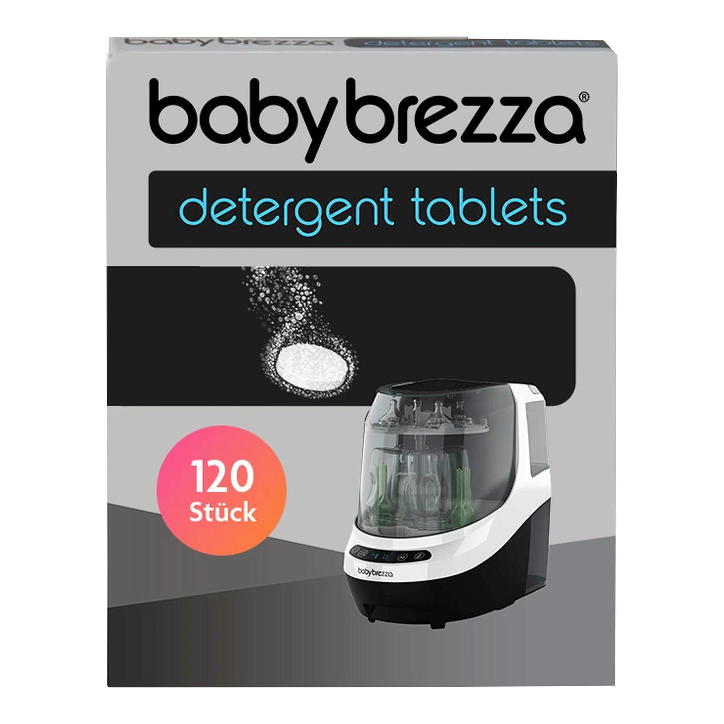 babybrezza Reinigungstabs BottleWasher, 120 Stück