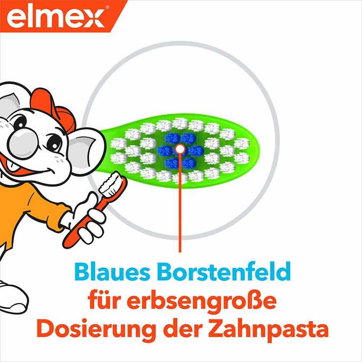Elmex Kinder Zahnbürste, 1 St