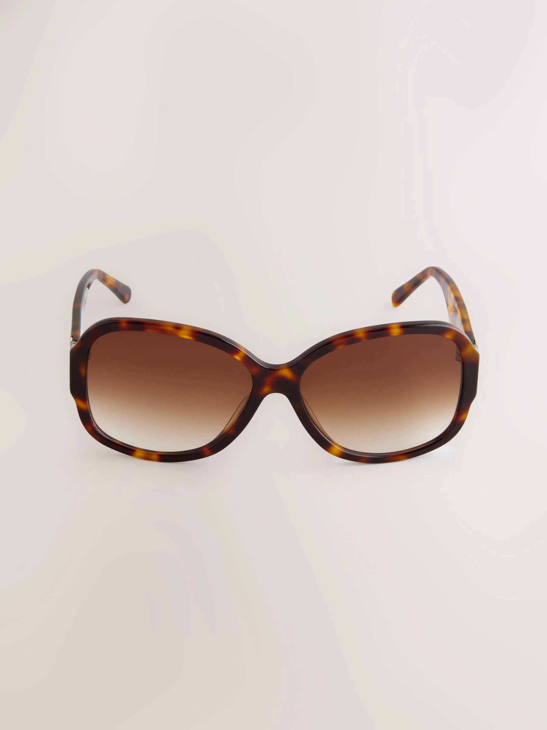 Tortoise bruin - Acetate Wrap Sunglasses