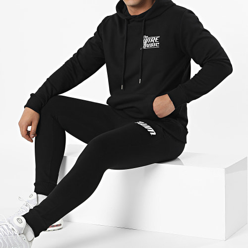 Ensemble De Survetement Chest The Wire Music Noir Blanc