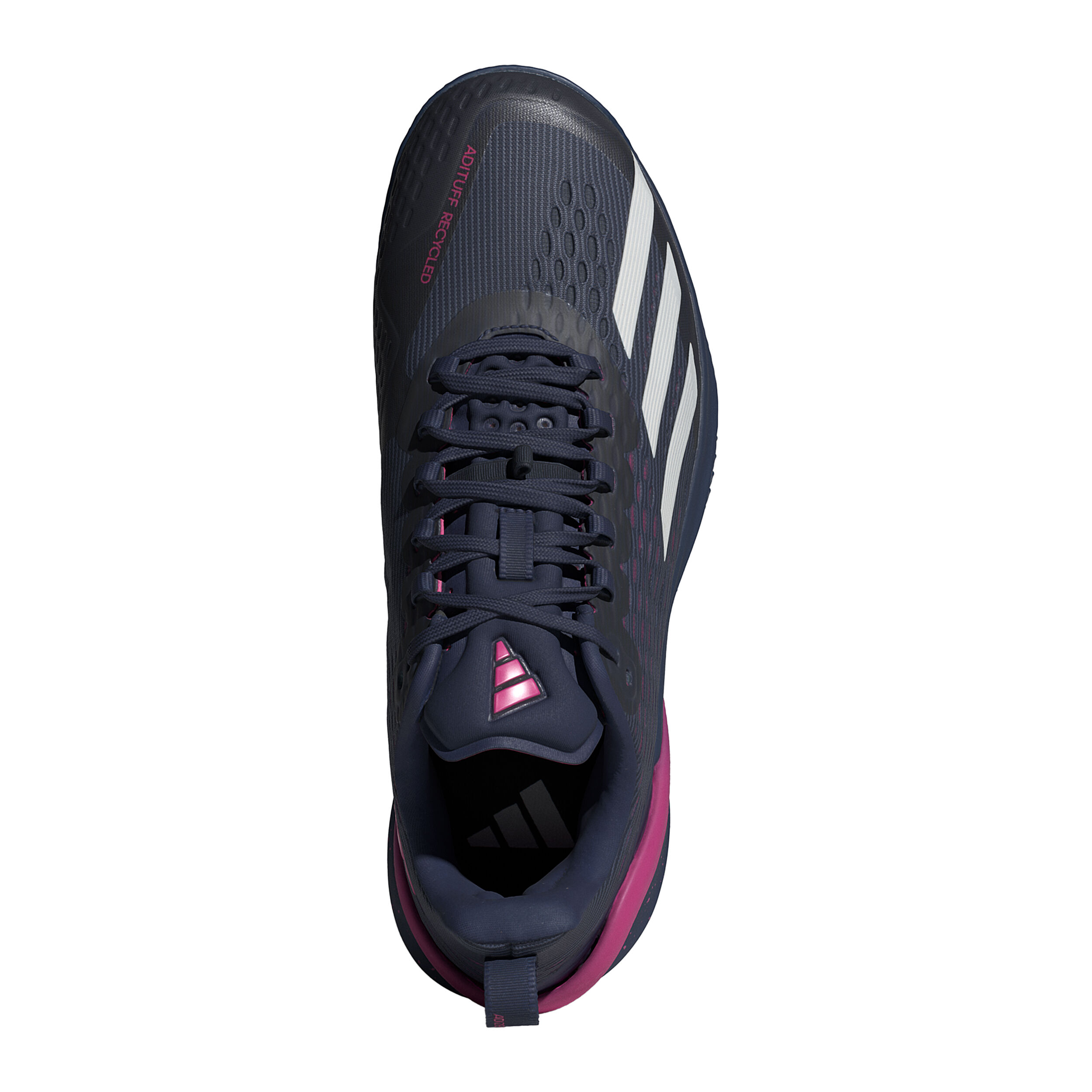 adidas Adizero Cybersonic Chaussure Terre Battue Hommes - Bleu Foncé , Blanc