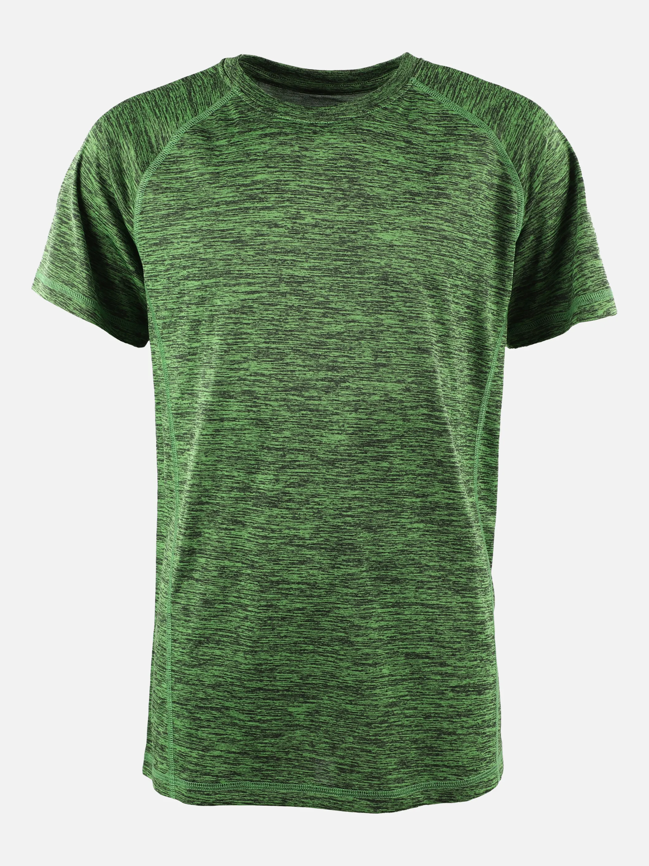 Jungen Sportshirt in melierter Optik