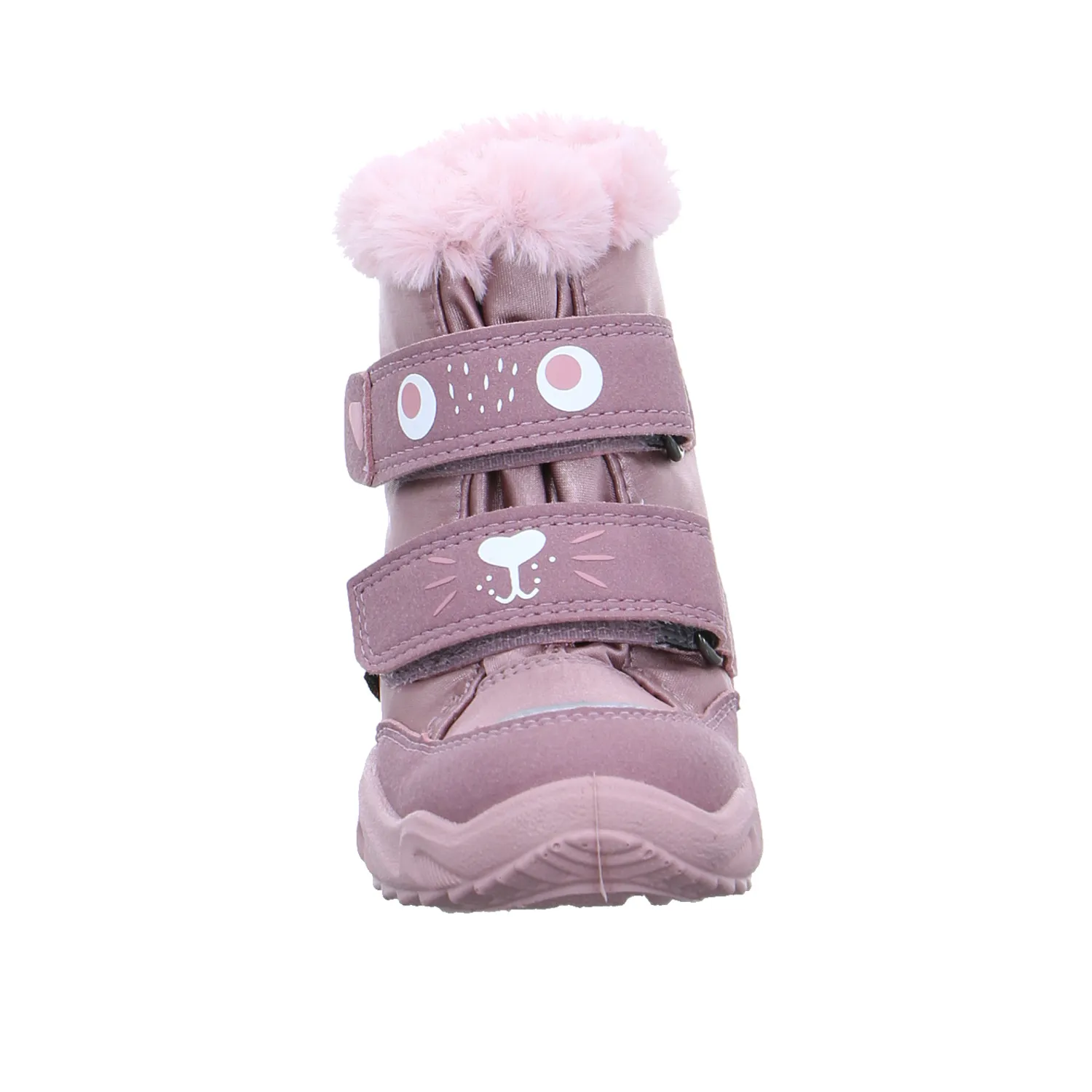 SUPERFIT Kleinkinder-Snowboot  Membran Rosa Textil  Baby-Winterstiefel Mädchen