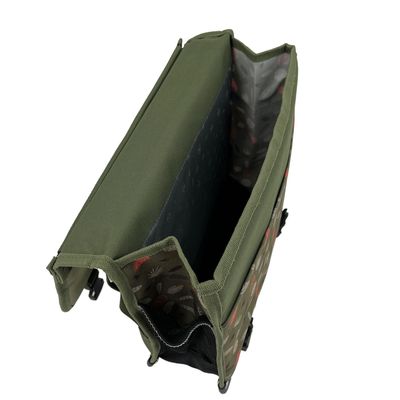Cartable réversible Dino Kaki 35 cm - 1 compartiment - dinosaure - Pol Fox
