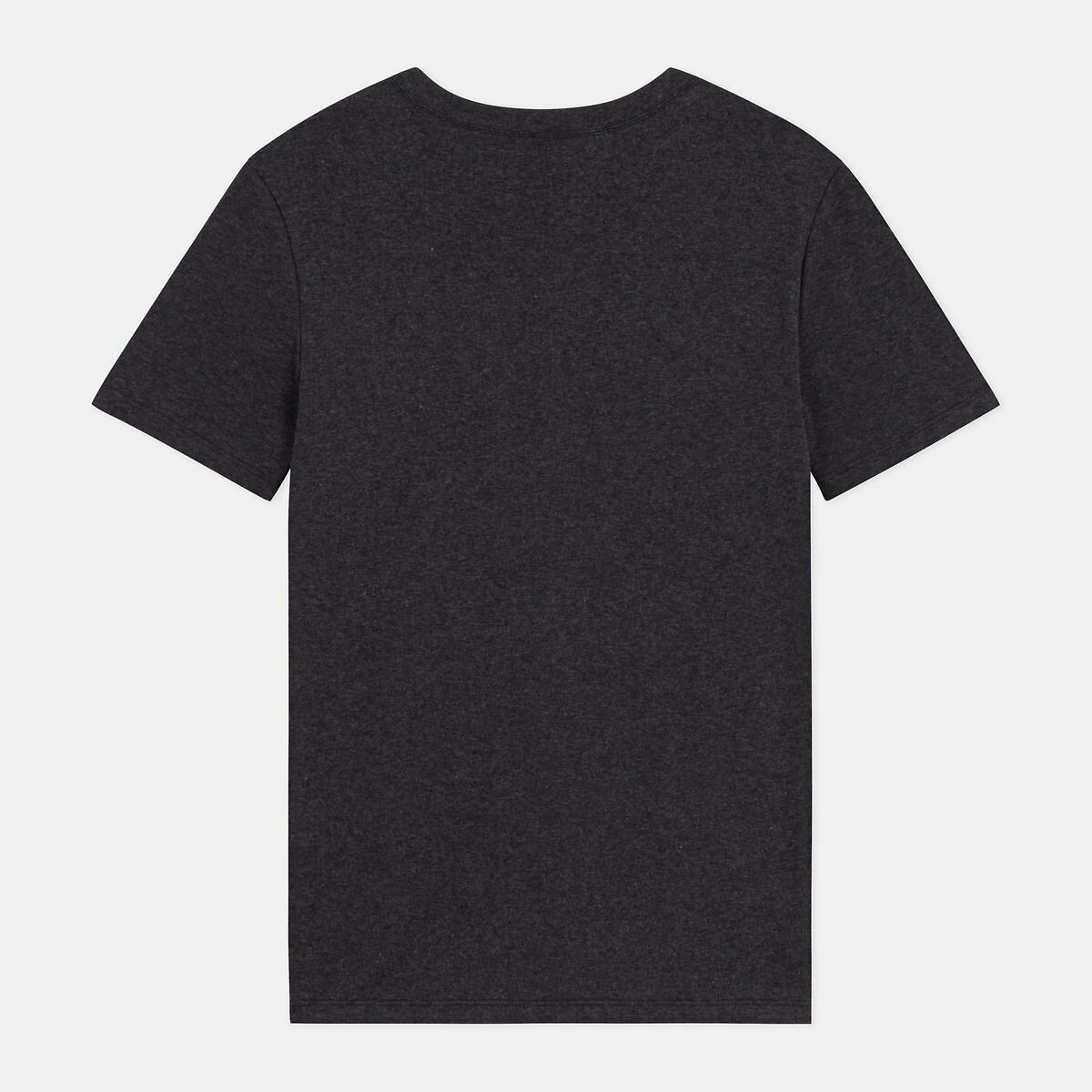 PETIT BATEAU<br>Camiseta icônica feminina de algodão com mangas curtas