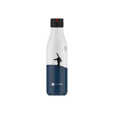 Les Artistes Paris - Gourde Bouteille isotherme 500 ml - Snow - acier inoxydable