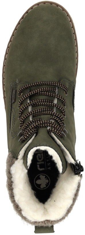Rieker Veterschoenen Hoog groen