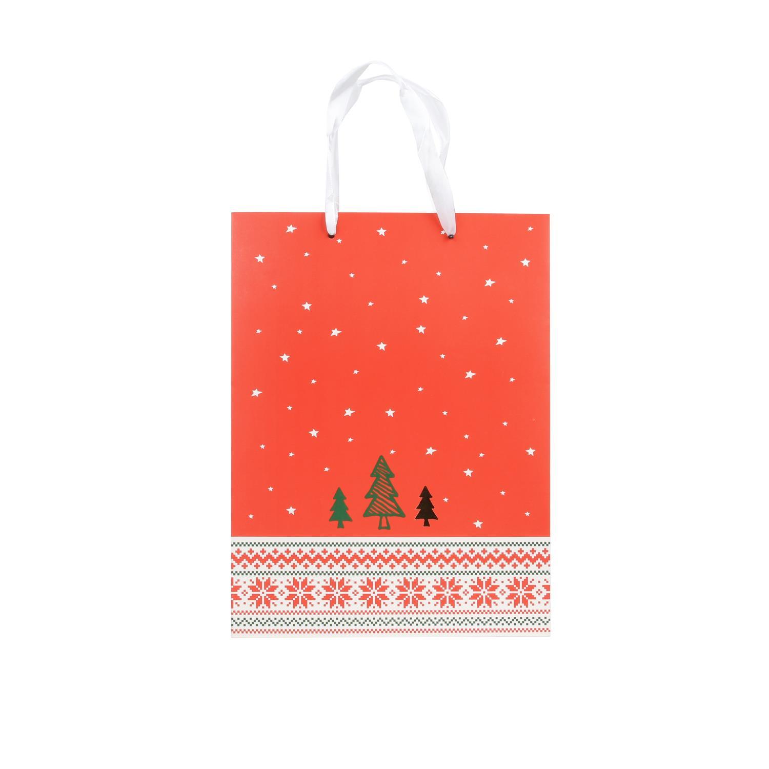 SAC CADEAU NOEL 21.5X8X28.5CM