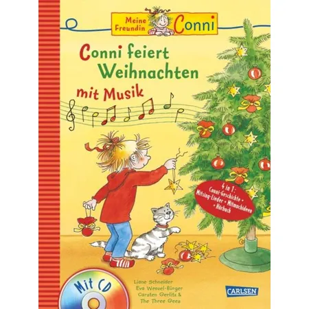 Carlsen Verlag Conni feiert Weihnachten mit Musik, mit CD
