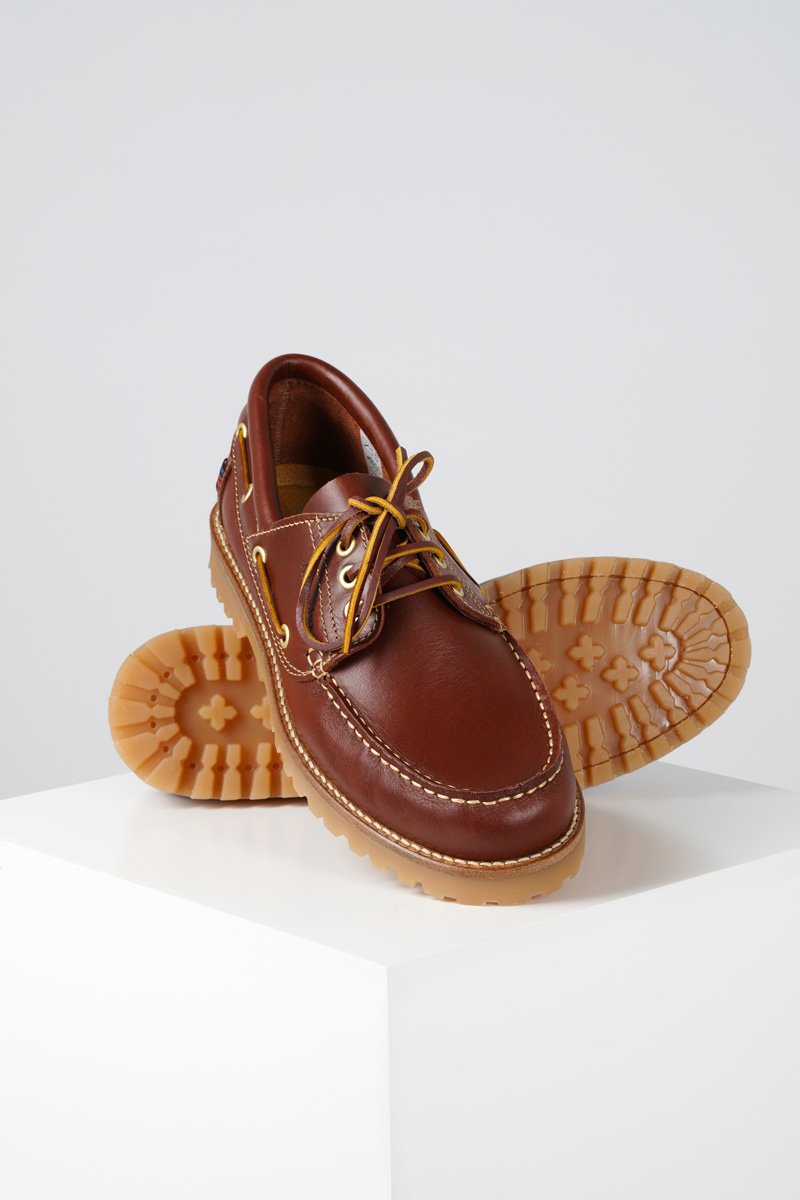 Chaussures bateau - cuir