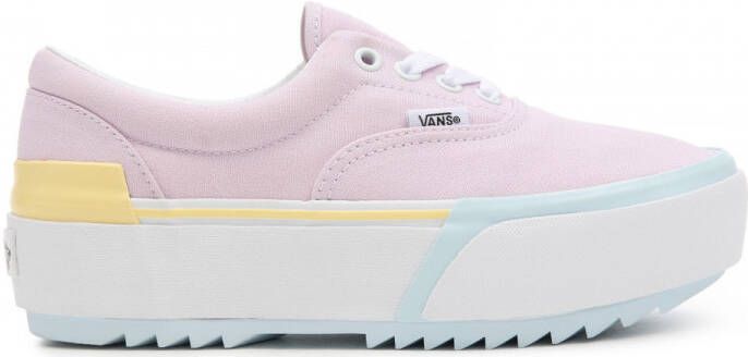 Vans Pastel Lage Platform Sneaker Multicolor Dames