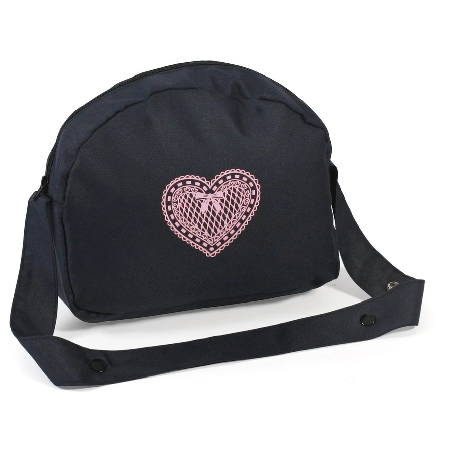 BAYER CHIC 2000 Puppen-Wickeltasche Melange grau-navy