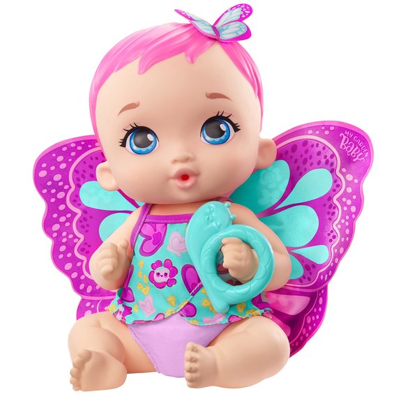 My Garden Baby - Bébé Papillon Rose Boit et Fait Pipi