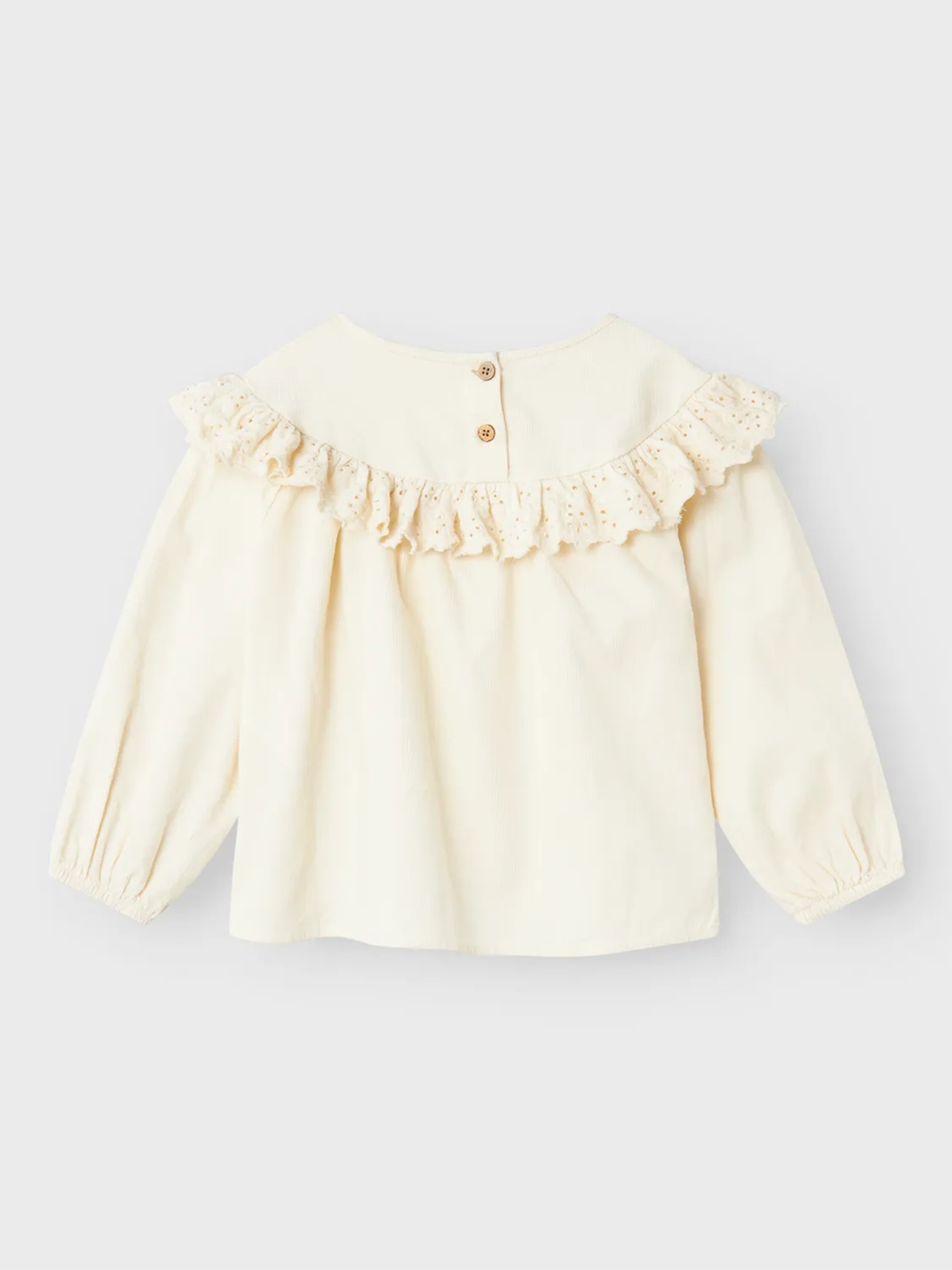 Saku Long Sleeve Loose Emb Top