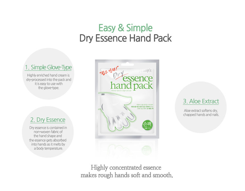 PETITFEE - Dry Essence Hand Pack 1 paar