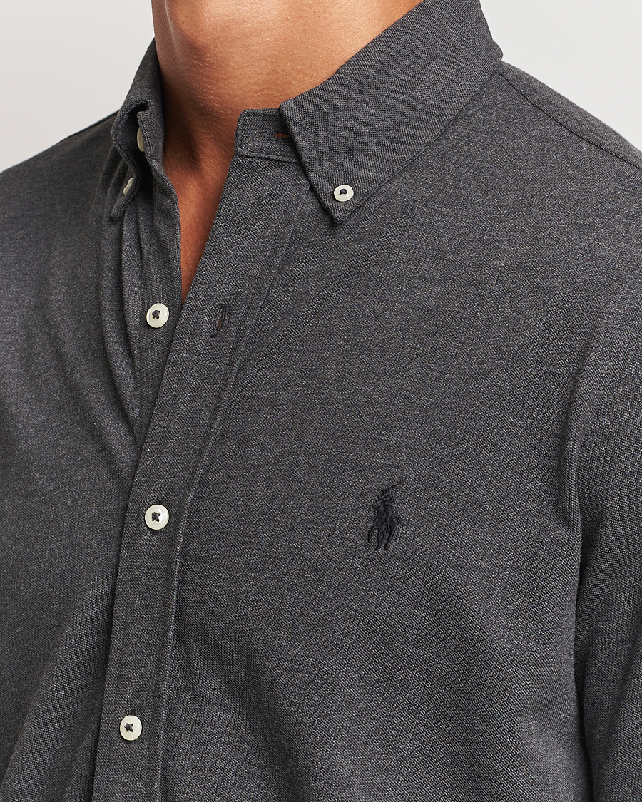 Polo Ralph Lauren Featherweight Mesh Shirt Windsor Heather