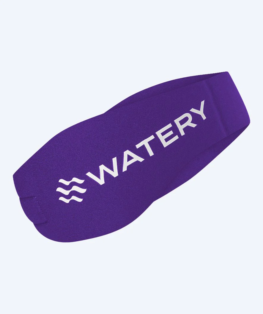 Watery earband til voksne - Raider - Lilla