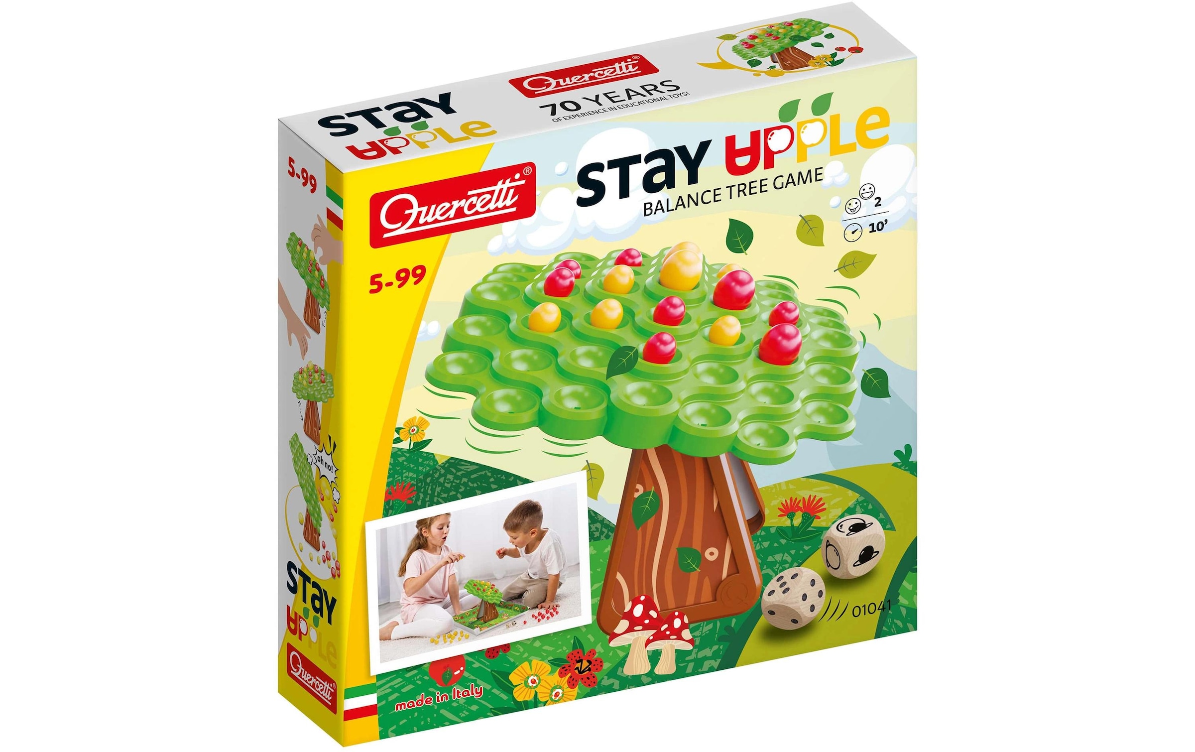 Quercetti Steckspielzeug »Stay Apple!«