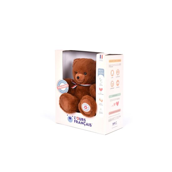 Ours en Peluche Articulé Français   Marron        25 cm   de               L'ours français
