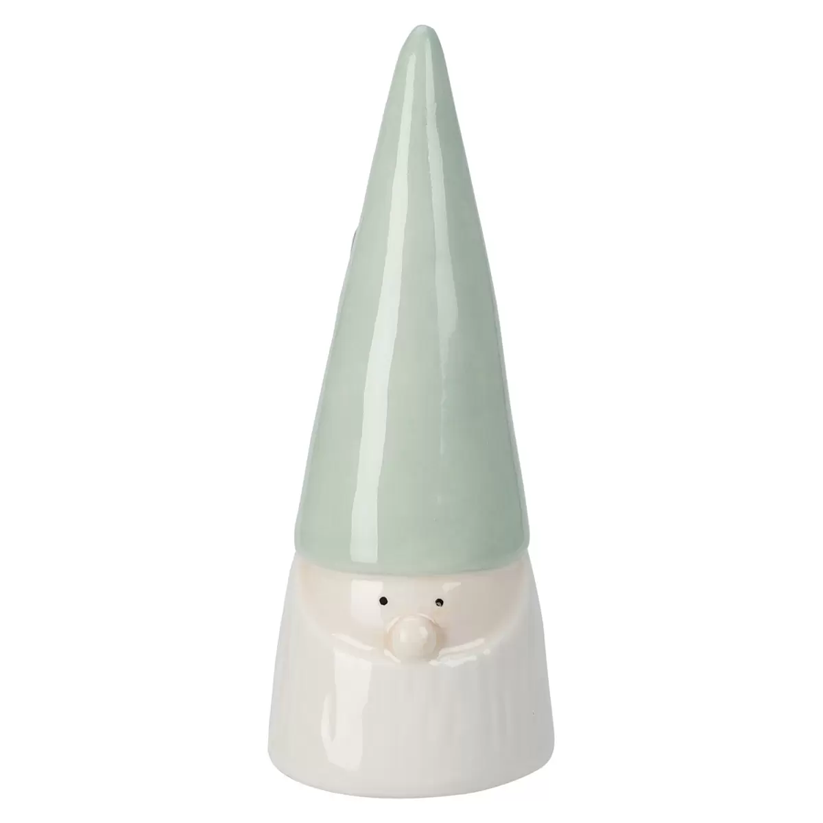 Zwergenkopf mittel XMAS hellgrün,weiss