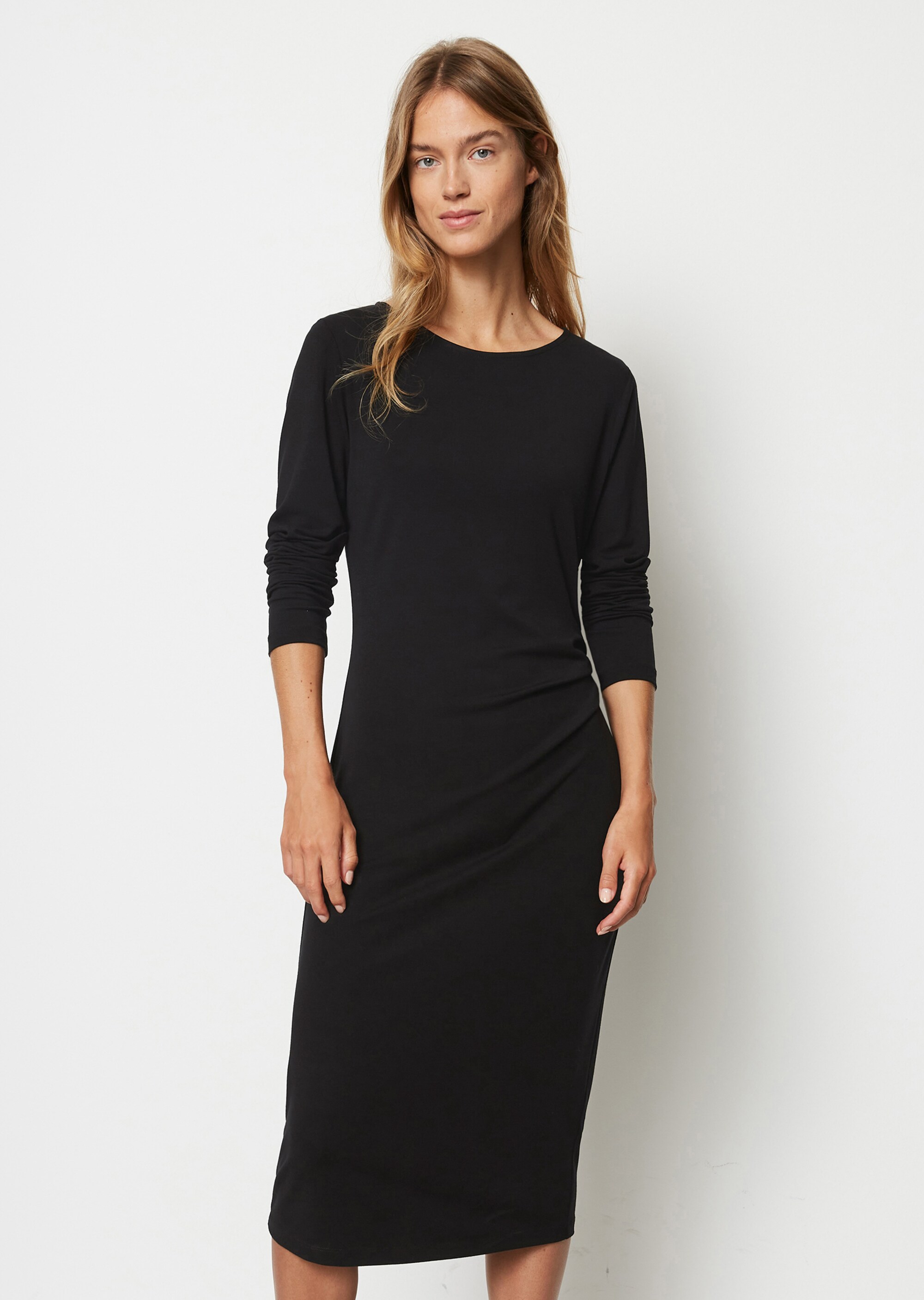Jersey-Kleid slimaus Interlock-Qualität