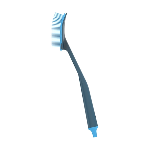 Brosse avec tampon à récurer bleu Joseph Joseph