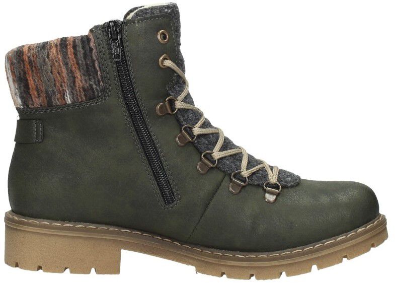 Rieker Dames veterschoenen groen