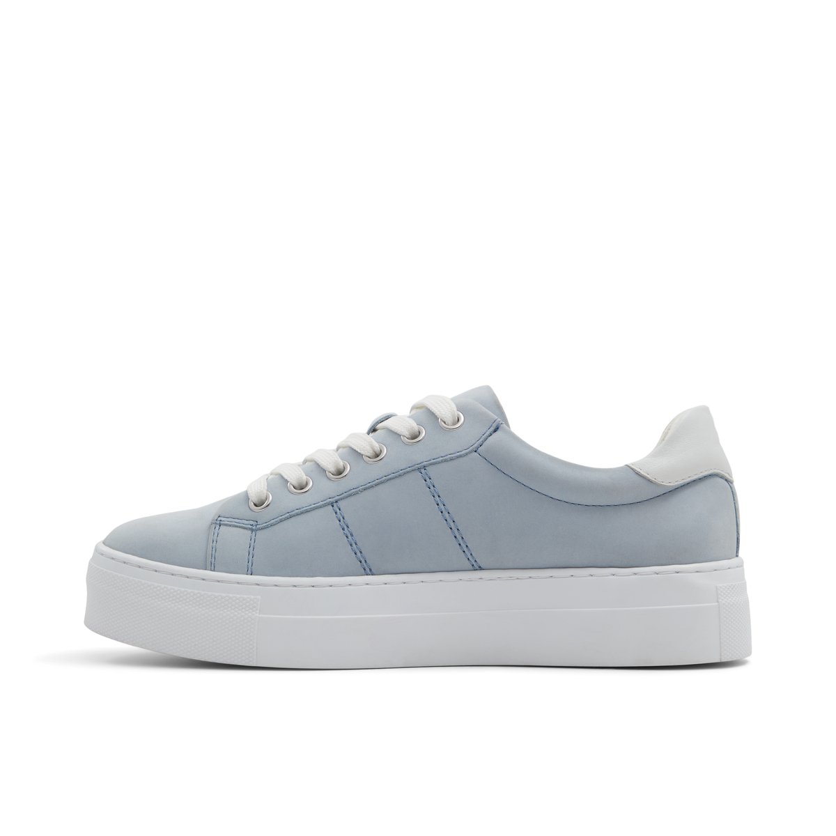 LUCA FERRI-Nerraweth-Baskets - Talon plat - Bleu Clair