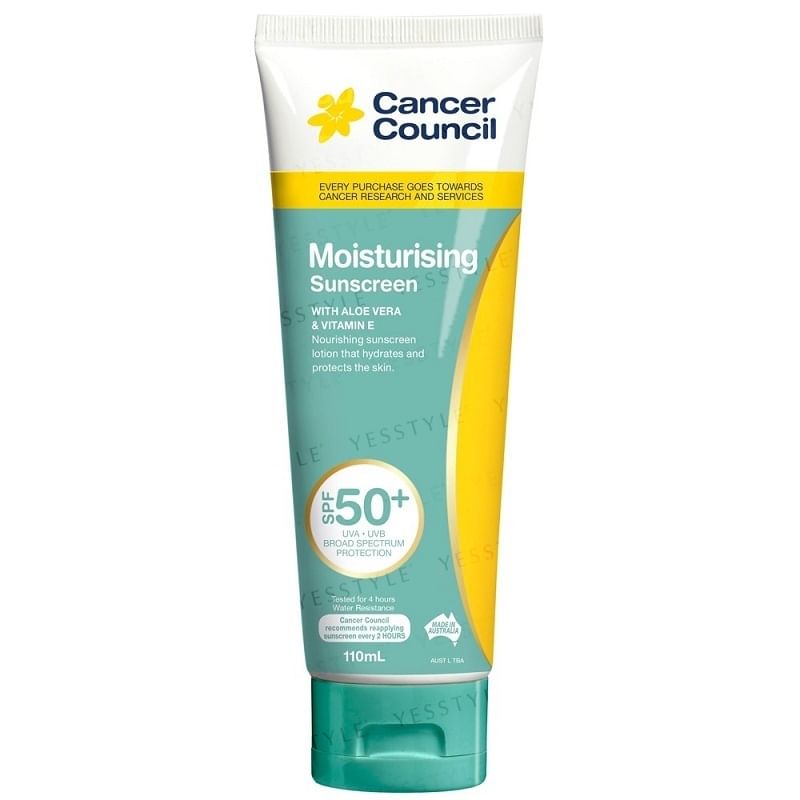 Kankerraad - Hydraterende zonnebrandcrème met aloë vera en vitamine E SPF 50+