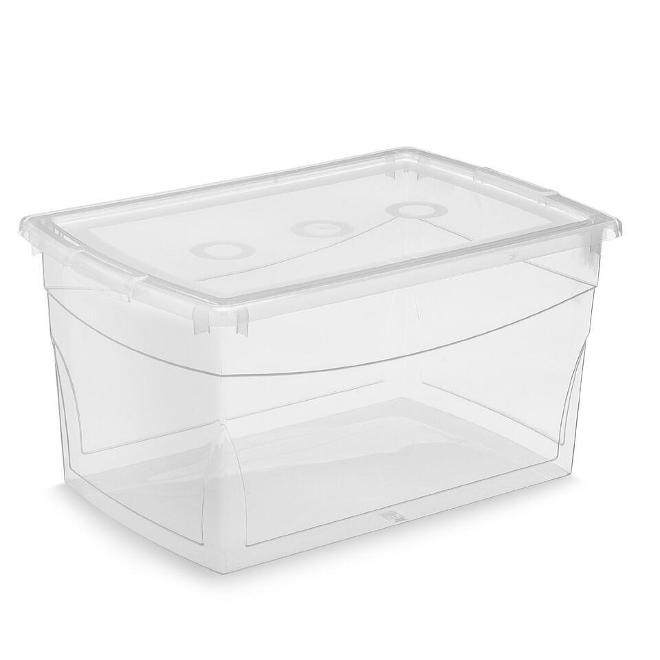Kis Omni Opbergbox L - 50L - transparant
