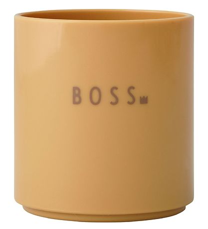 Design Letters Becher - Tritan - Favorit - Mustard
